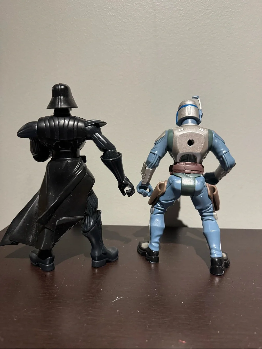 2005 Star Wars Battlers Jango Fett & Darth Vaders Figs Only No Weapons
